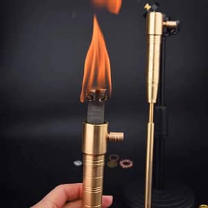 Flame Warrior: Heavy Tribal Torch Gasoline Lighter EDWS NK2920242402378